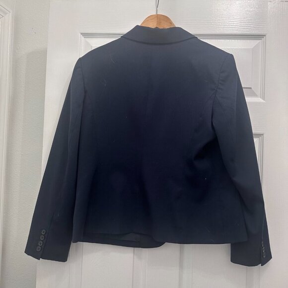 Anne Klein Women's Blazer Navy Size 14 - Picture 2 of 4
